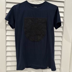 Navy Blue Graphic T-Shirt